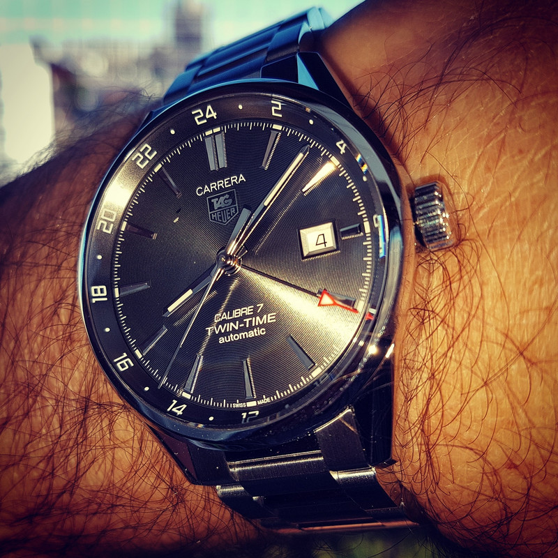 Tag Heuer Carrera Twin Time 41mm Caliber 7 WAR2012620 (2)