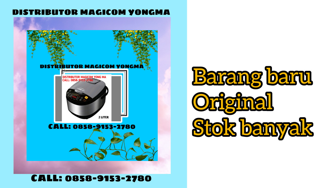 PROMO, CALL: 0858-9153-2780, Jual  magic com yongma anti gores  Kota Malang