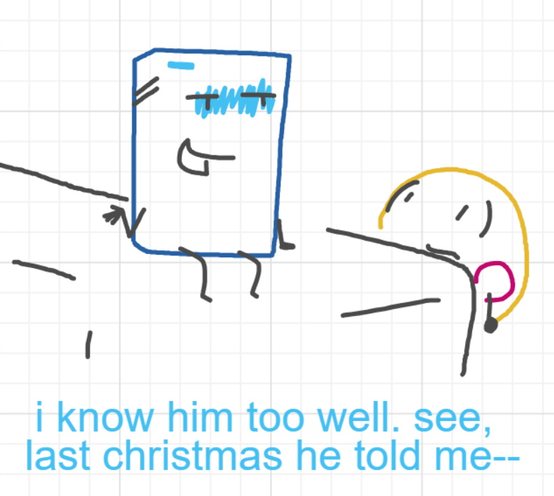 A panel from The Prime Number Few, episode eight of the Board Boards object show by Furretwalk/WalkingFurret.