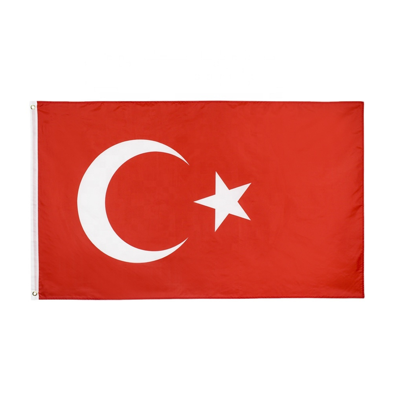 Turkey Flag Flying