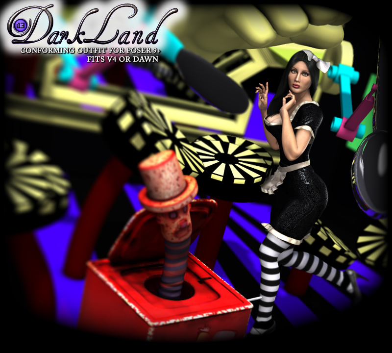 i13 DARKLAND clothing for V4 or Dawn