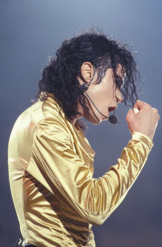 Michael Jackson en concert à Rotterdam en 1992