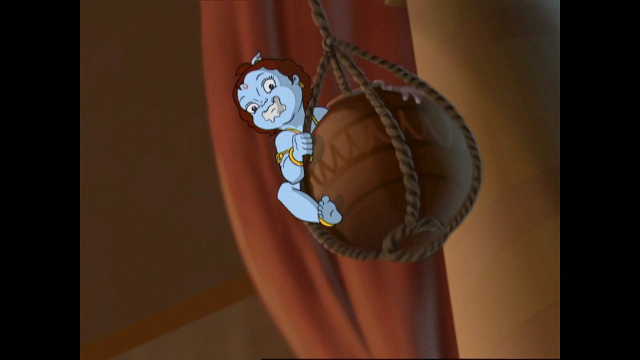 Krishna - Makhan Chor 2007 WebRip [Hindi + Tamil + Telugu + English] 480p, 720p, 1080p Screenshot