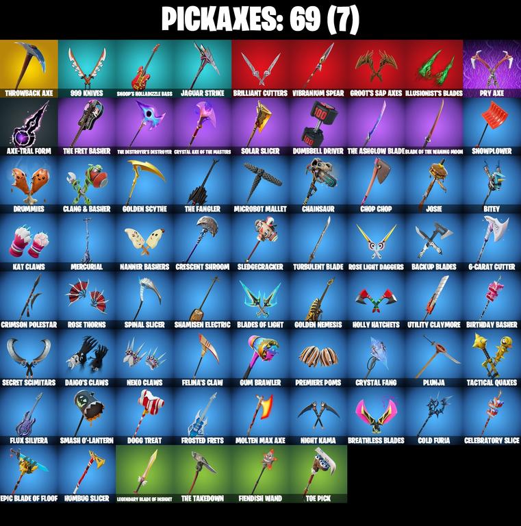 pickaxes comp