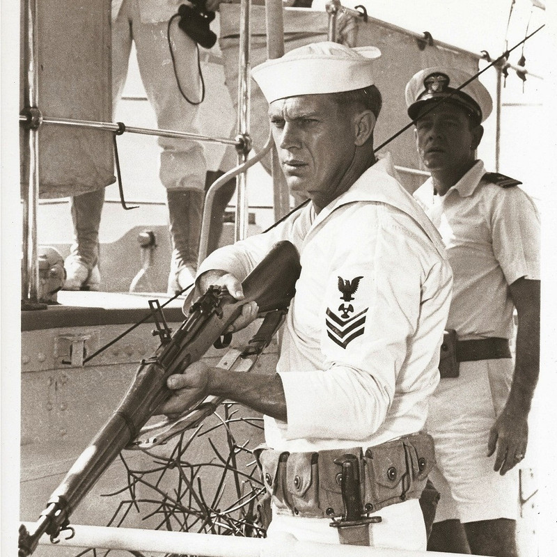 Steve McQueen in Sand Pebbles with M1903