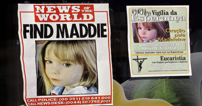 Aparece una joven que dice que podría ser Madeleine McCann, la niña británica desaparecida en 2007 Madeleine