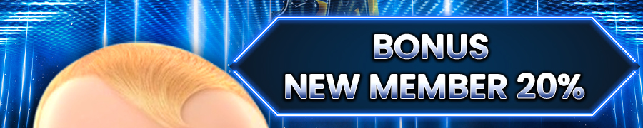 BONUS NEW MEMBER 20%