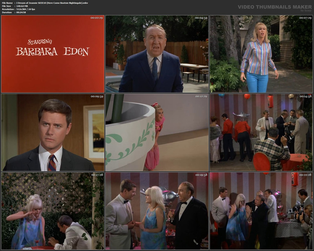 I Dream of Jeannie S03E10 (Here Come Bootsie Nightingale).mkv