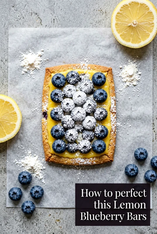 pin 45 easy desserts lemon blueberry bars