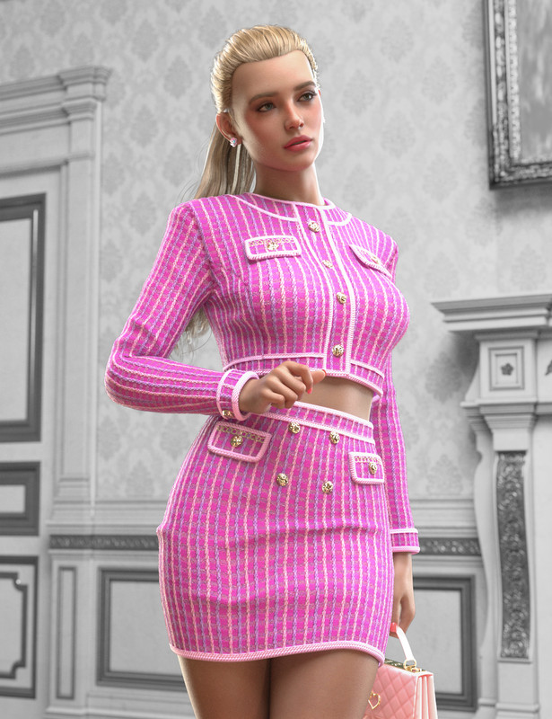 Every Day dForce Classy Outfit for Genesis 9 Feminine