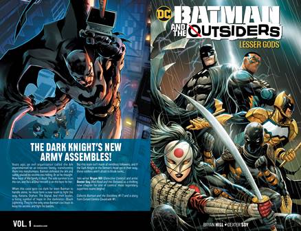 Batman and the Outsiders v01 - Lesser Gods (2019)