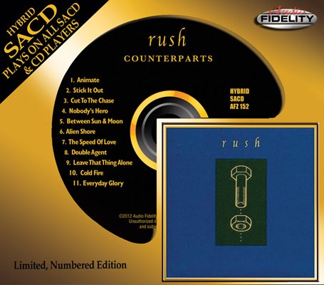 Rush - Counterparts (1993) [2013, Audio Fidelity Remastered, CD-Layer + Hi-Res SACD Rip]