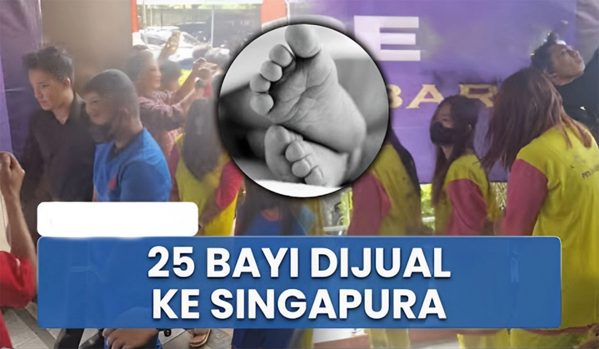 Kronologi Lengkap Sindikat Penjualan 25 Bayi Asal Jawa Barat ke Singapura