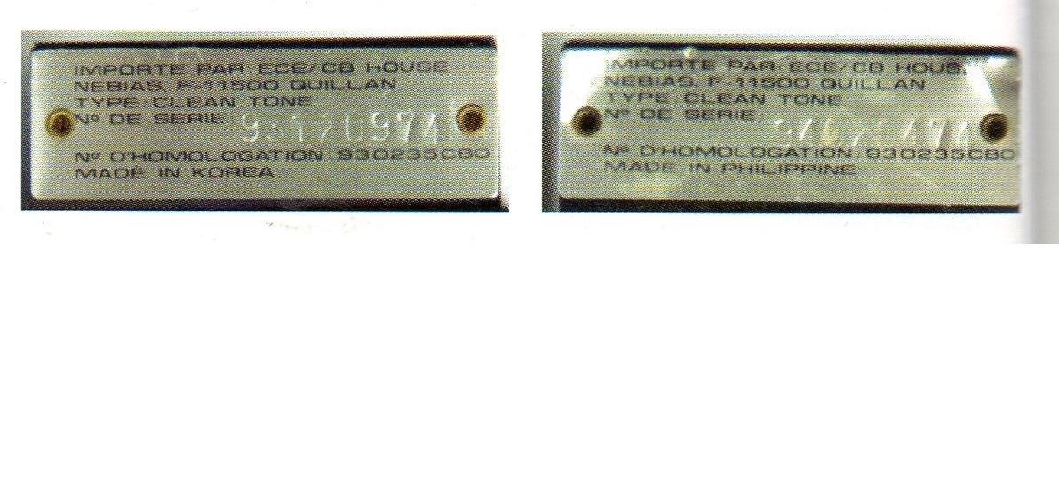 plaques