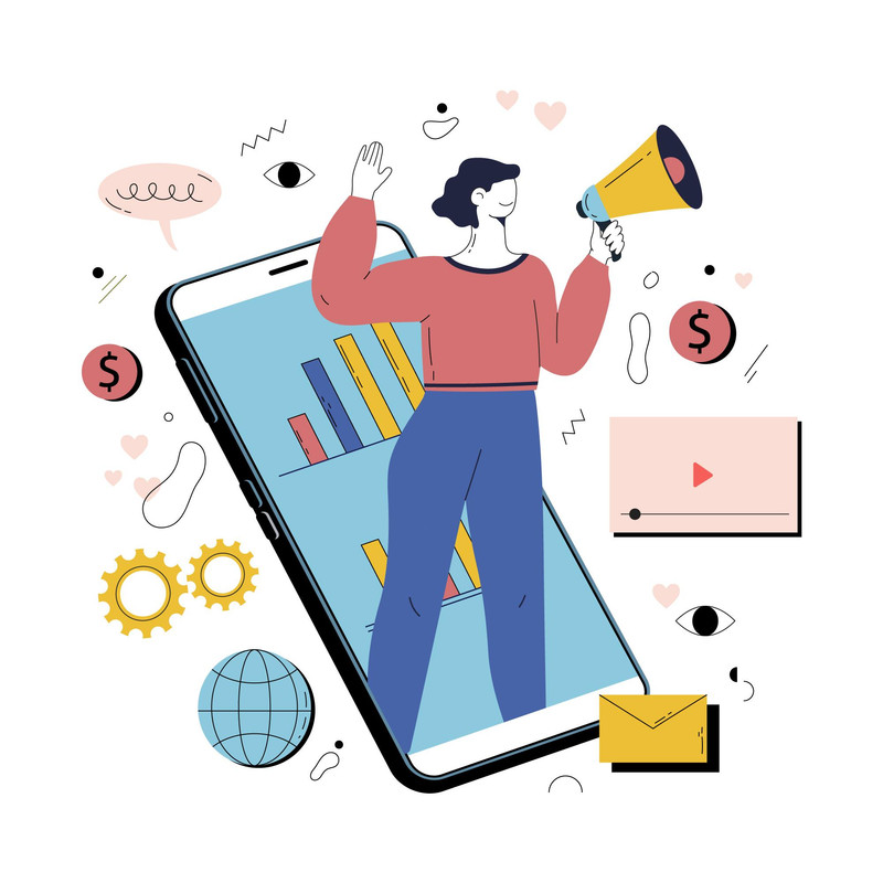 Paid Ads Illustration