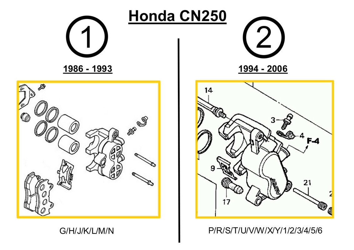 helix brake calipers