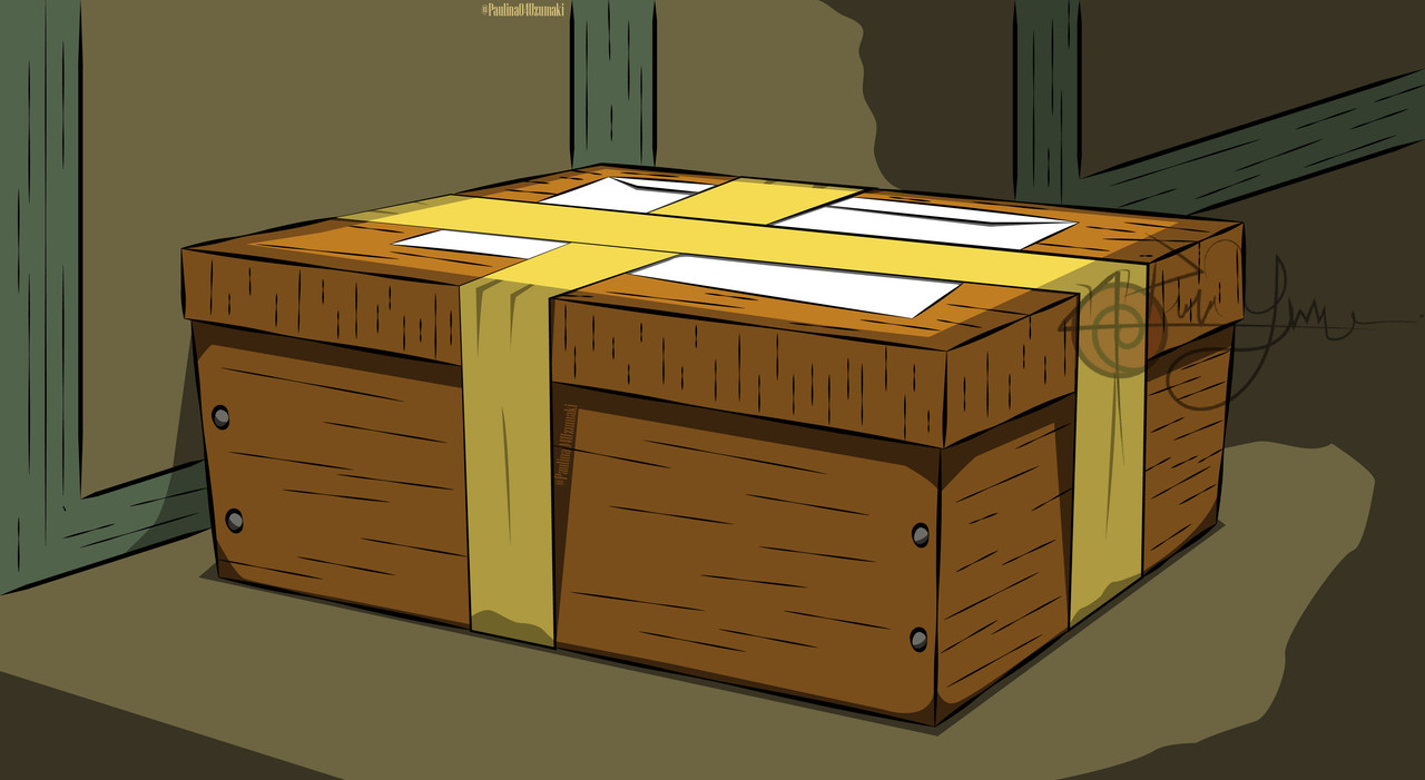 Caja y carta