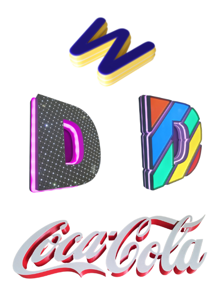 3d letter Printing