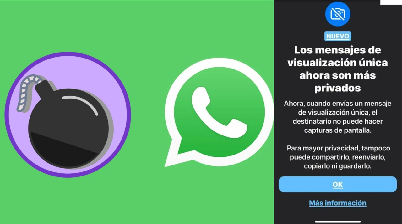 WhatsApp: Ya no se podrán realizar capturas de pantalla a fotos de visualización única