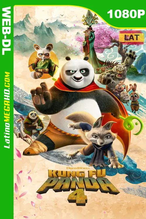 Kung Fu Panda 4 (2024) Latino HD WEB-DL 1080P LIGERO