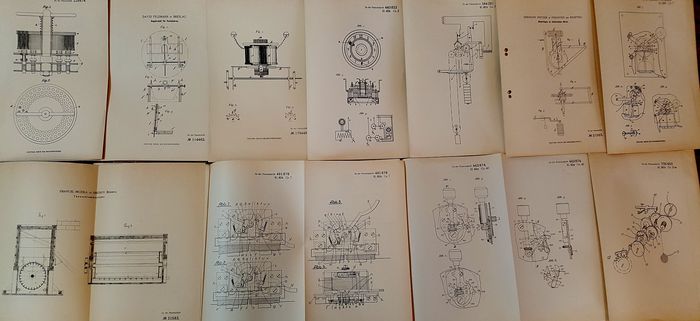 101 Documentos de Registo de Patentes Relojoeiras 12