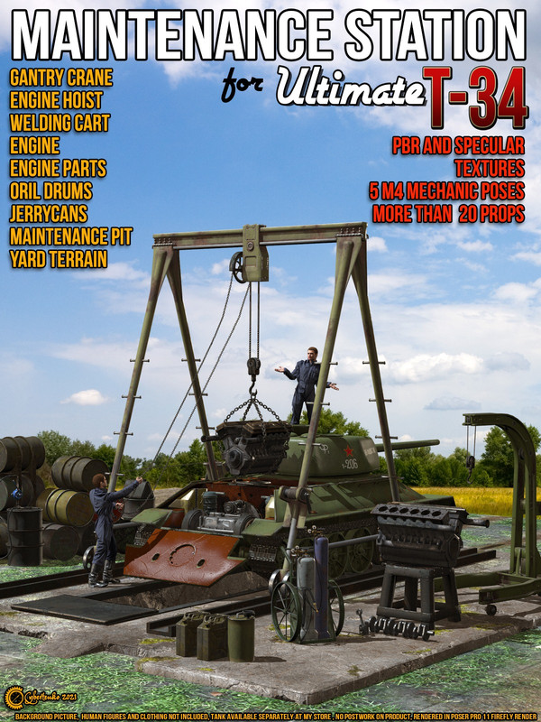 Ultimate T-34: Maintenance Station Ultimate T-34: Maintenance Station