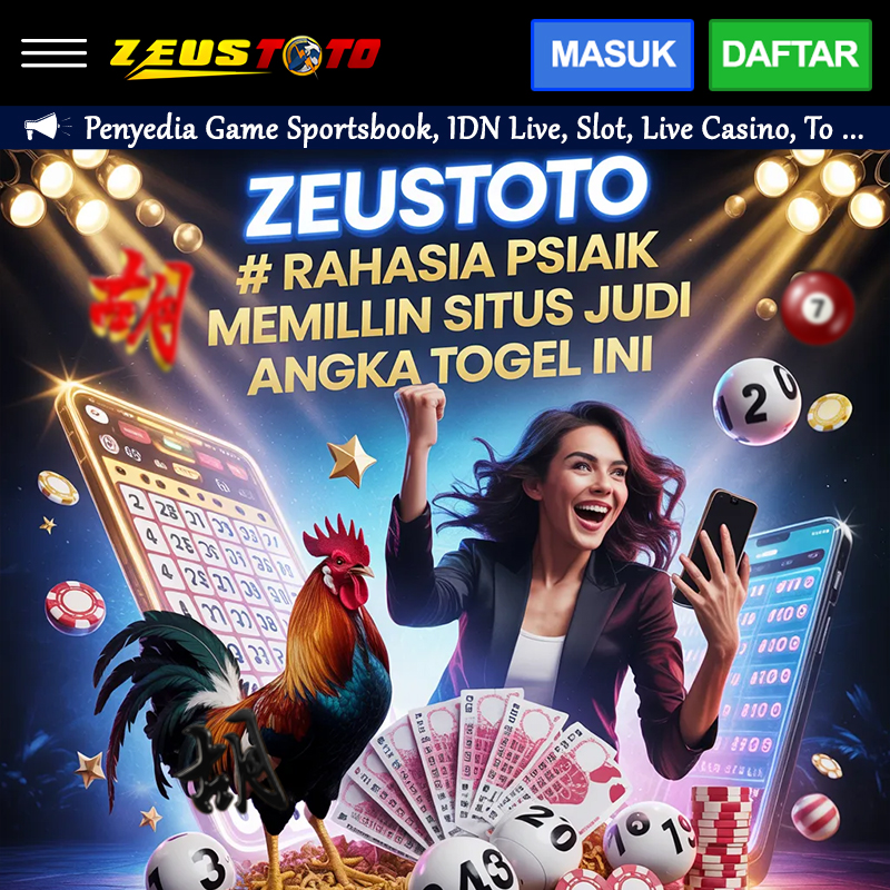 ZEUSTOTO # Rahasia Banyak Pemain Memilih Situs Judi Angka Togel Ini image 1