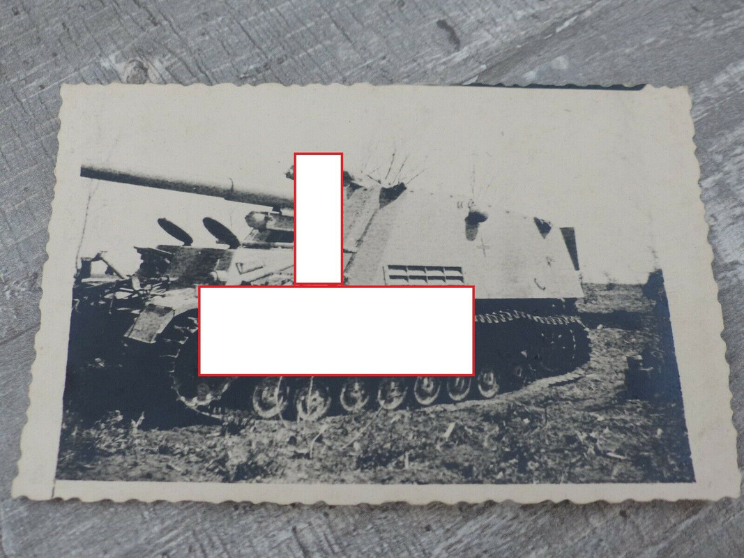 TOP Foto - Nashorn - Panzer - Panzerjäger - Tank - 100% Original vor 1945