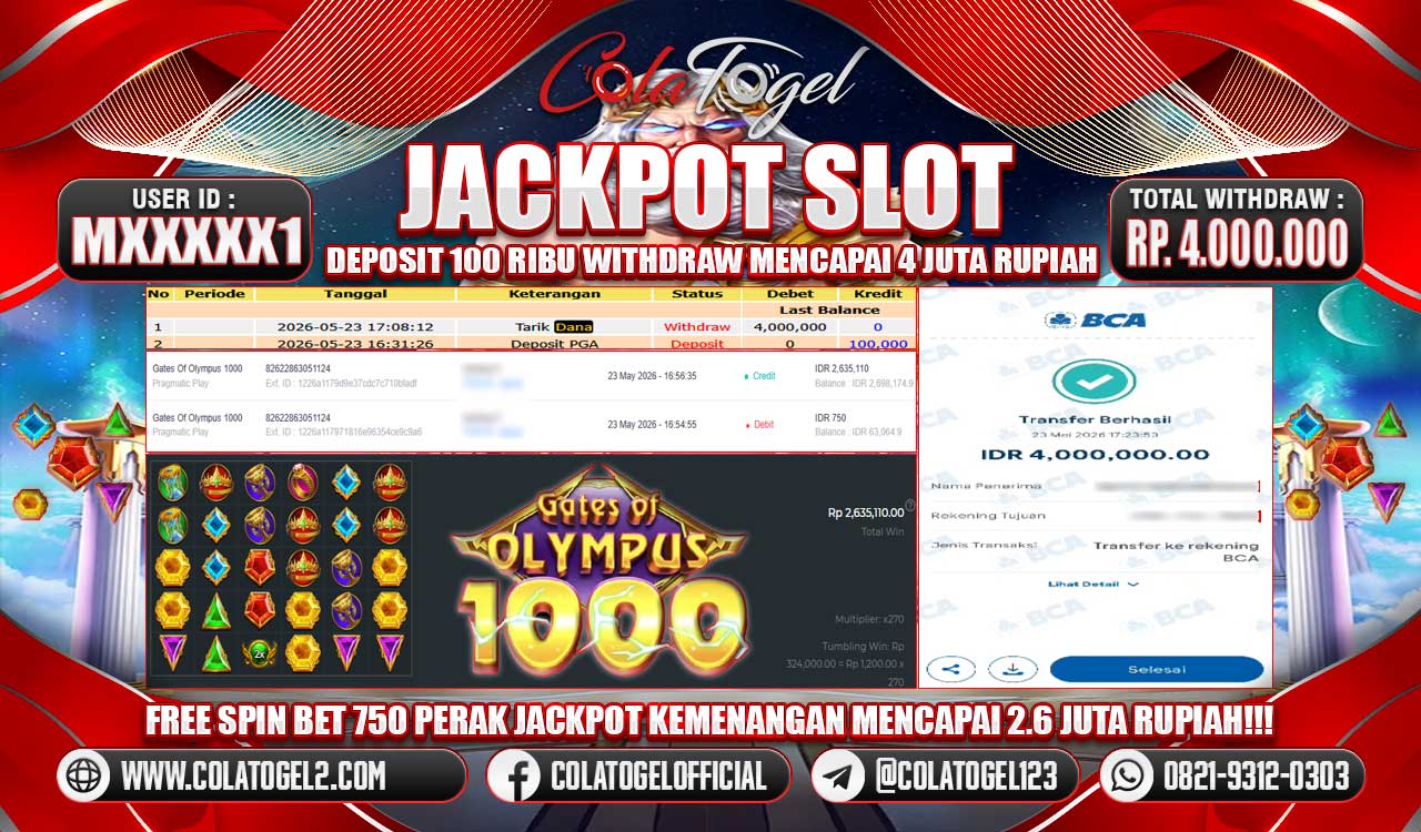 JACKPOT SLOT GACOR!!