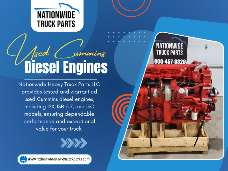 Used Cummins Diesel Engines