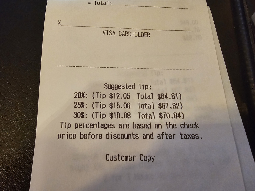 Suggested Tips Tipping at restaurants | O-T Lounge