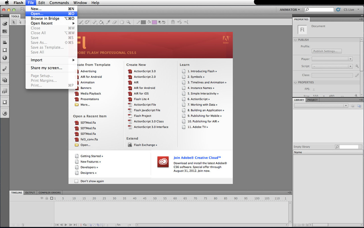 First Thing You Wanna Do Is To Start Up Flash Hit File Open Then Find Sdtmod Fla First Thing You Wanna Do Is To Start Up Flash Hit File Open Then Find Sdtmod Fla