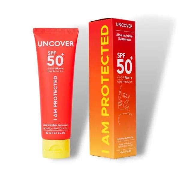Uncover Aloe Invisible Sunscreen Spf 50+ 2.7Fl.Oz/80Ml