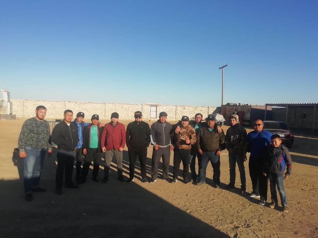 Гости из ЗКО Аксай