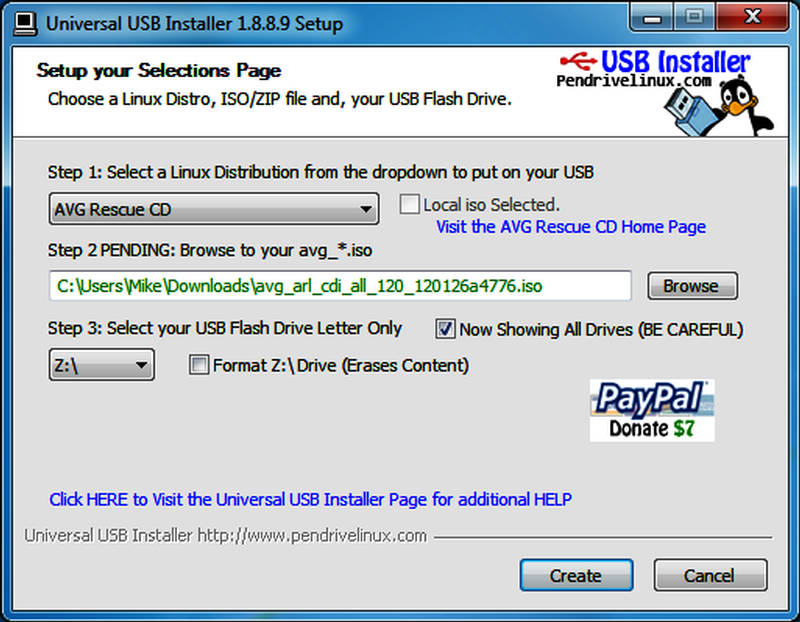 Universal USB Installer [portable Linux utility] - The Portable Freeware  Collection Forums