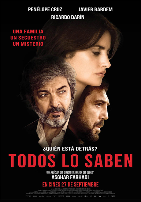 TODOS LO SABENPOST - Todos lo saben [2018] [Thriller, drama] [DVD9] [PAL] [Leng. Español] [Subt. English]