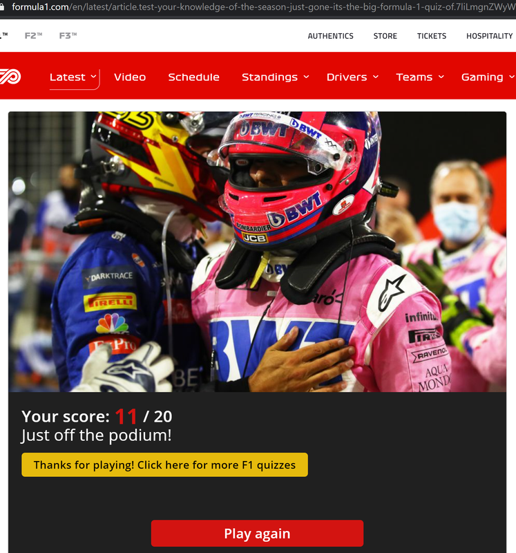 2020 formula one season page 18 philmug