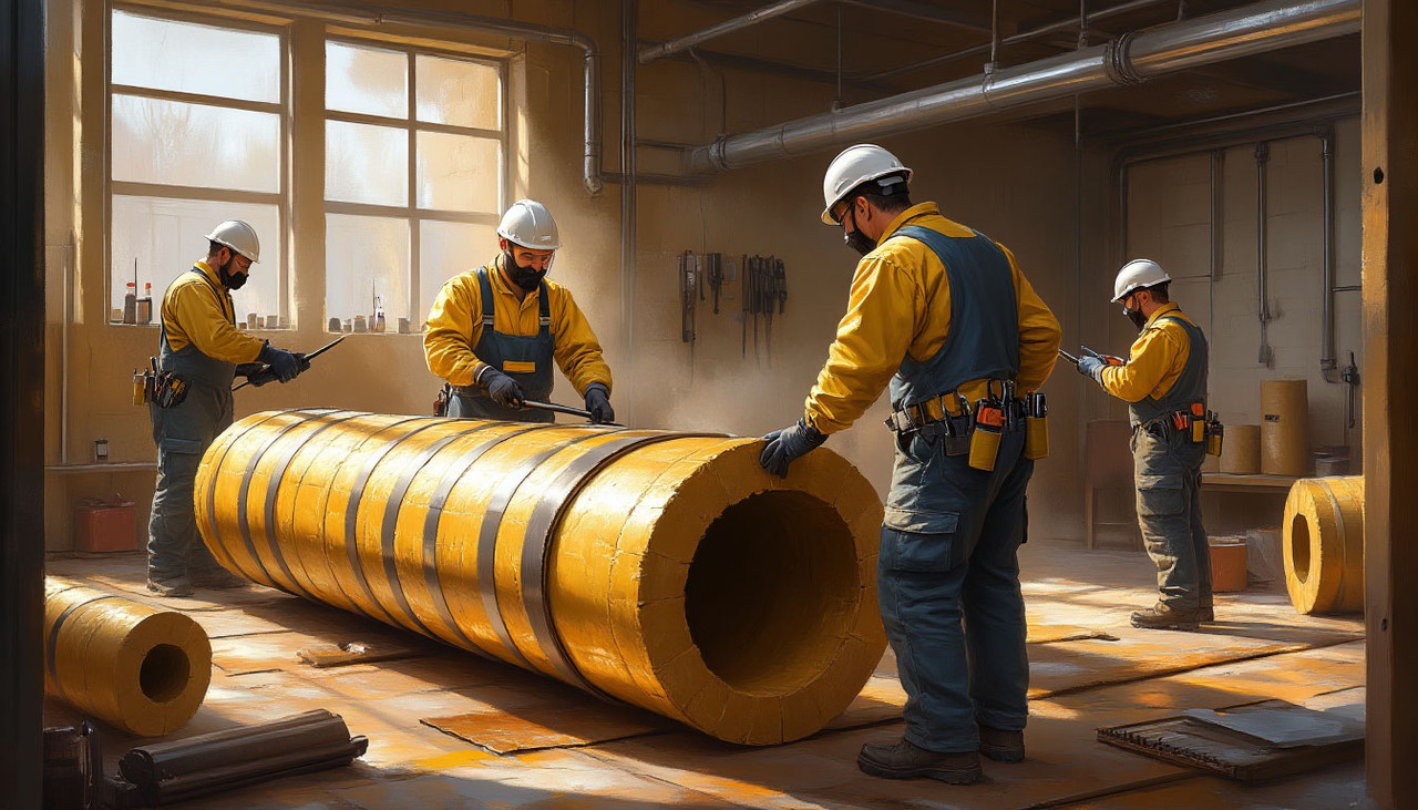 Технологии монтажа и особенности установки базальтовых цилиндров