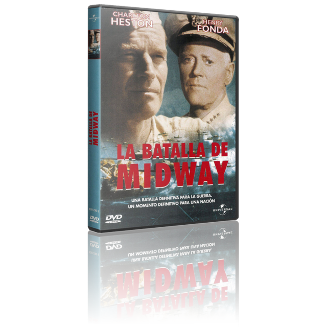 Portada - La Batalla de Midway [DVD9Full] [Cast/Ing/Fr/Ale/It] [Sub:Varios] [Bélico] [1976]