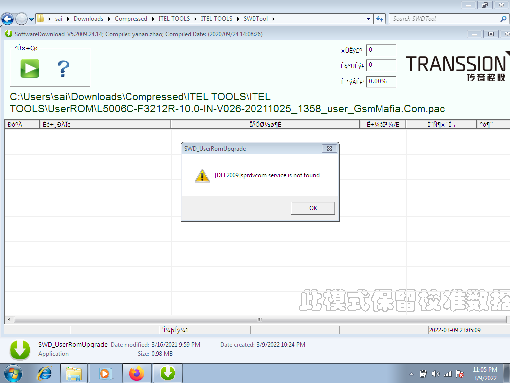 error