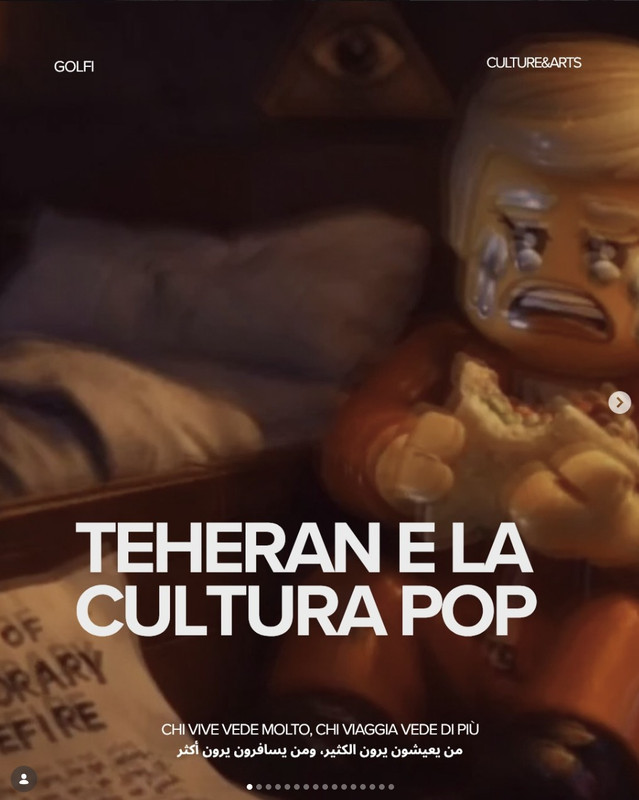 Teheran e la cultura pop