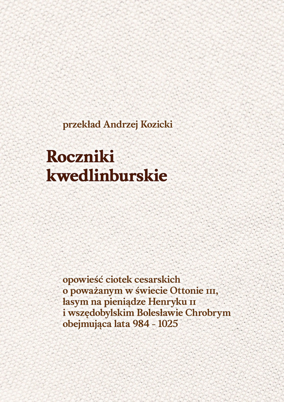 Roczniki kwedlinburskie