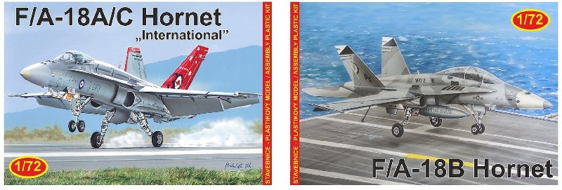 1/72 - McDonnell-Douglas F/A-18A/C & B Hornet by Kovozávody