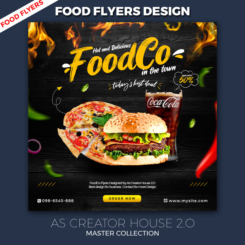 Food Flyers Design