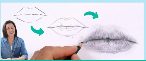 How To Draw A Realistic Mouth, Step By Step