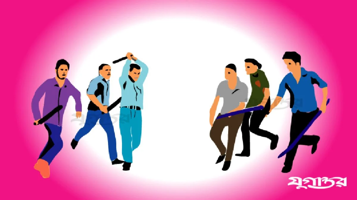 ভাঙ্গায় প্রতিমা বিসর্জন নিয়ে সংঘর্ষ, আহত ১০