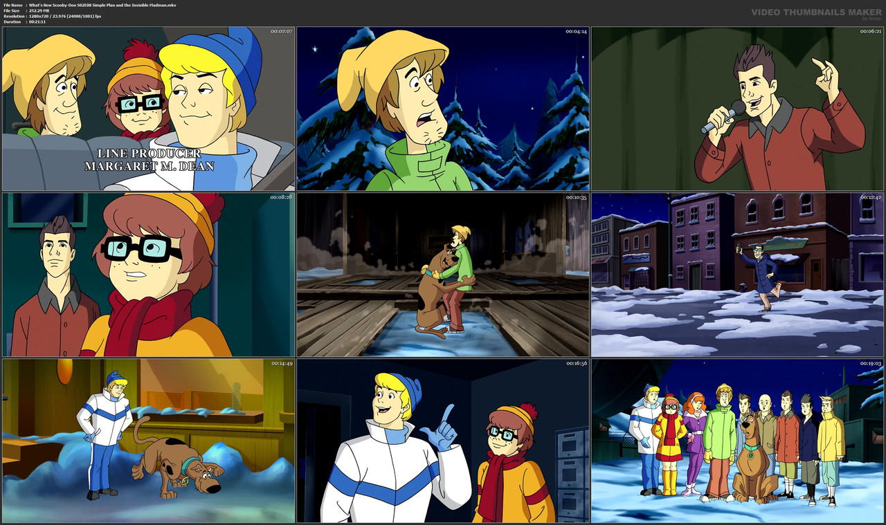 What's New Scooby-Doo S02E08 Simple Plan and the Invisible Madman.mkv