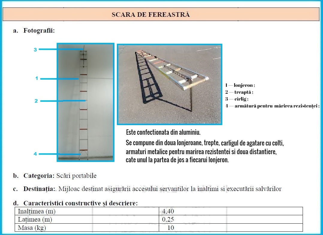 Scări / Utilizarea corectă a scărilor și dispozitivelor anticădere -  Versiune printabilă