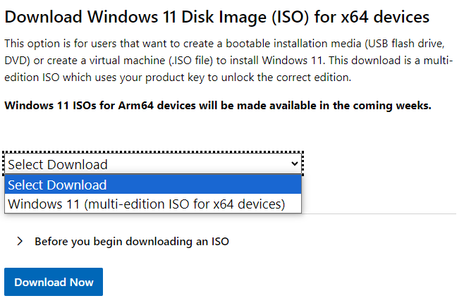 Windows 11 24H2 ISO image download