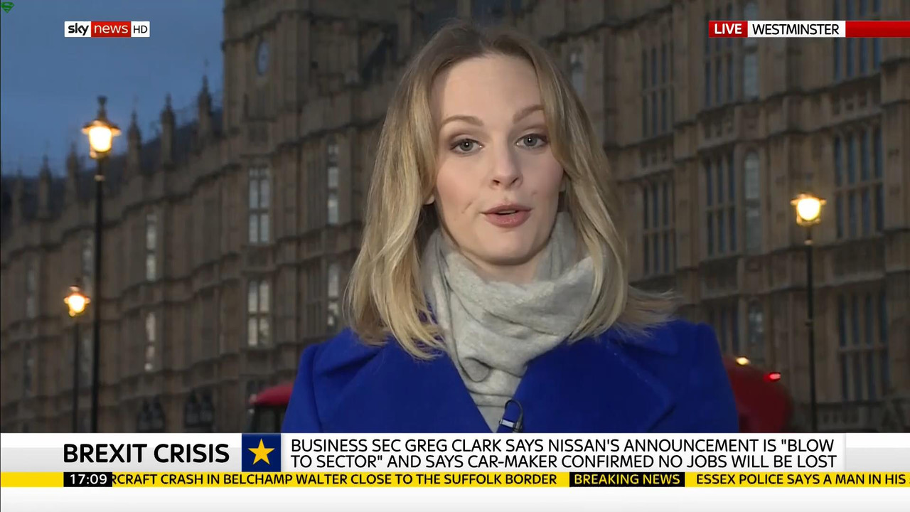 03 February - 17.00.00 - Sky News. A round-up of all the day's m